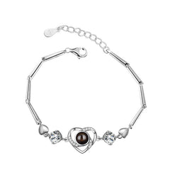 B35 | Heart Photo Bracelet