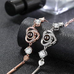 B35 | Heart Photo Bracelet