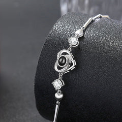 B35 | Heart Photo Bracelet