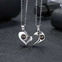 N37 | Love Heart Picture Necklace