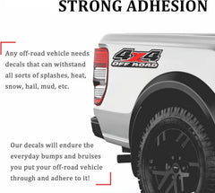 IMPHOTOINIT 4X4 Offroad Decal Stickers - 2PCS