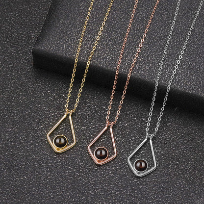 N598 | Circle Necklace with Picture