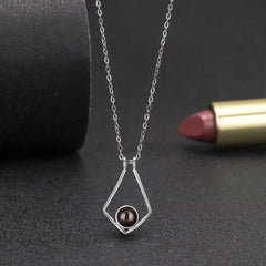 N598 | Circle Necklace with Picture