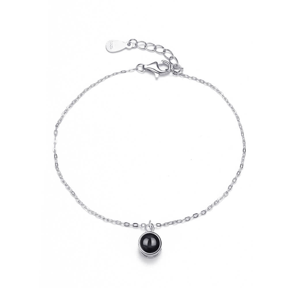 B236 | Circle Photo Bracelet