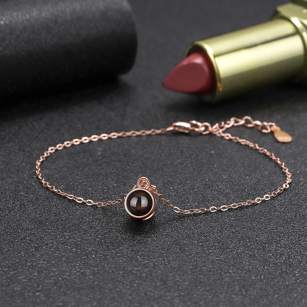 B236 | Circle Photo Bracelet