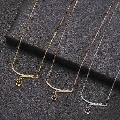 N572 | Circle Photo Necklace