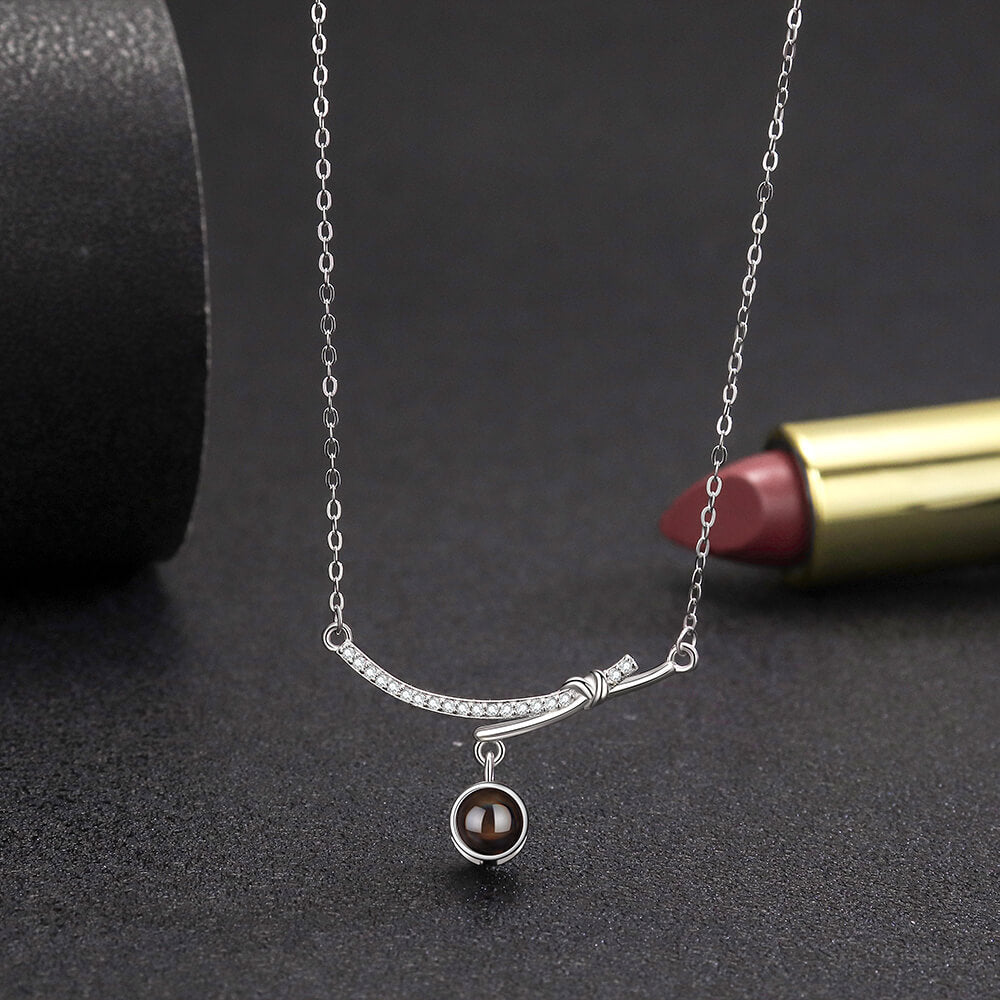 N572 | Circle Photo Necklace