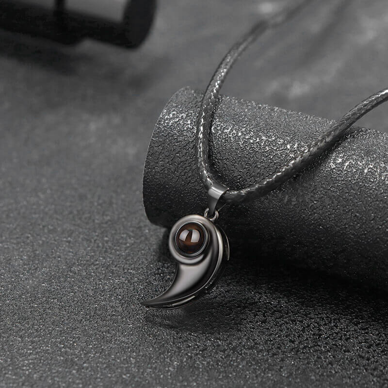 N5 | Heart Shape Combined Couple Picture Necklace