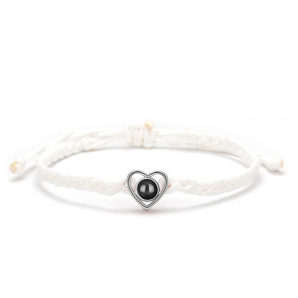 B461 | Heart Bracelet with Picture Inside