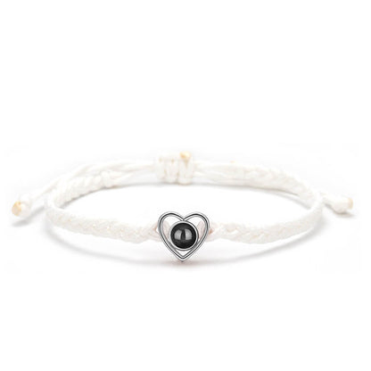 B461 | Heart Bracelet with Picture Inside