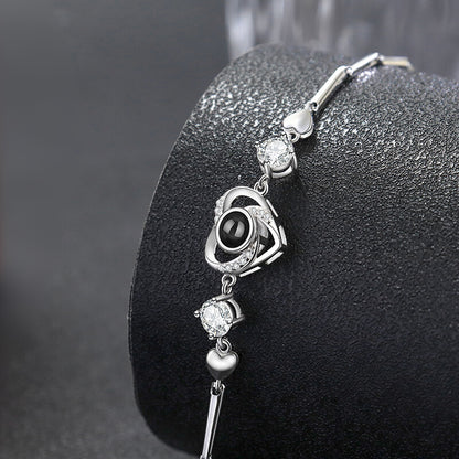 B35 | Heart Photo Bracelet