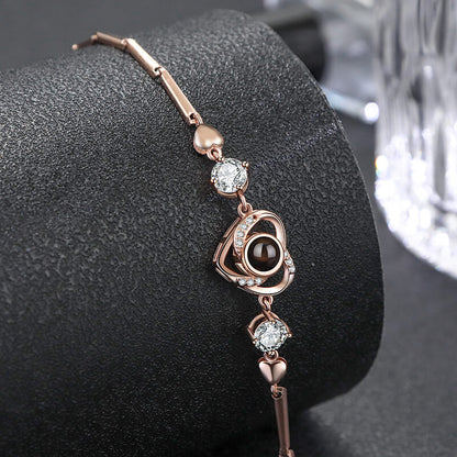 B35 | Heart Photo Bracelet