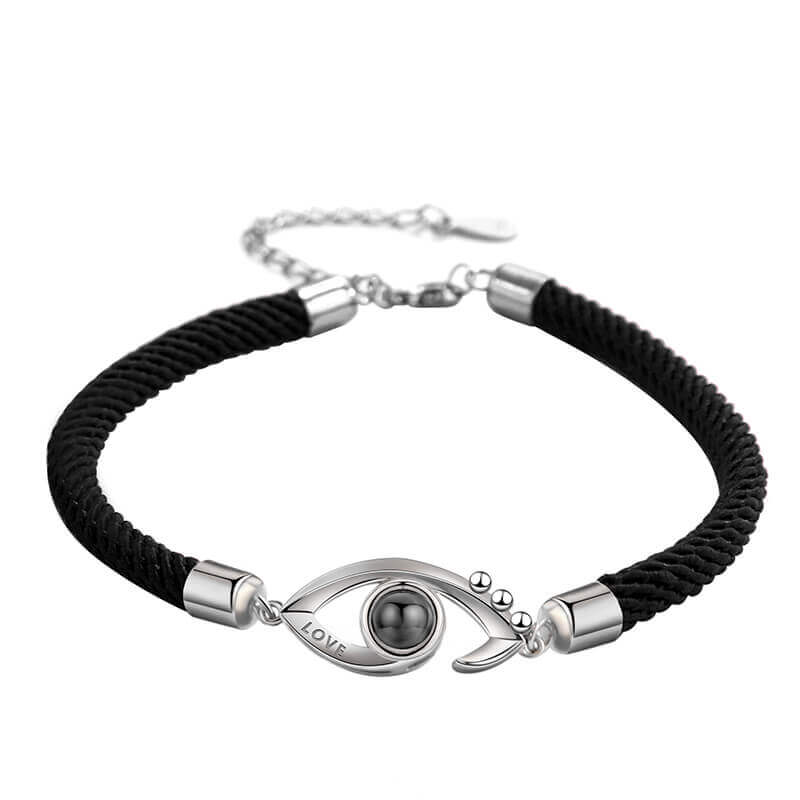 B12 | Eye Shape Personalized Photo Bracelet